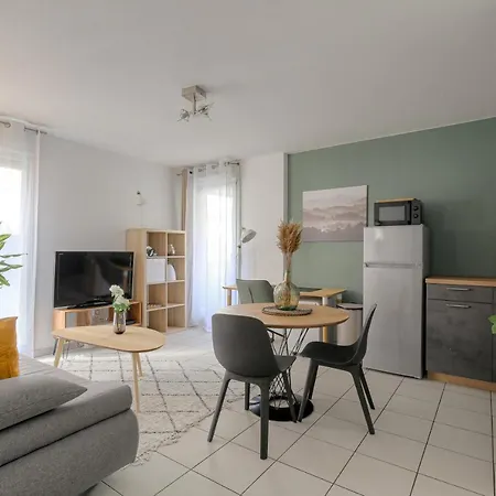 Le Cosy Et Chaleureux Avec Parking Gratuit 리옹